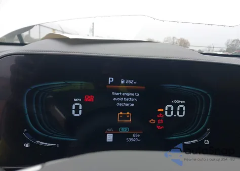 2025 Kia Niro Ex Touring z USA, uszkodzony, nr VIN KNDCR3LE2S5213467